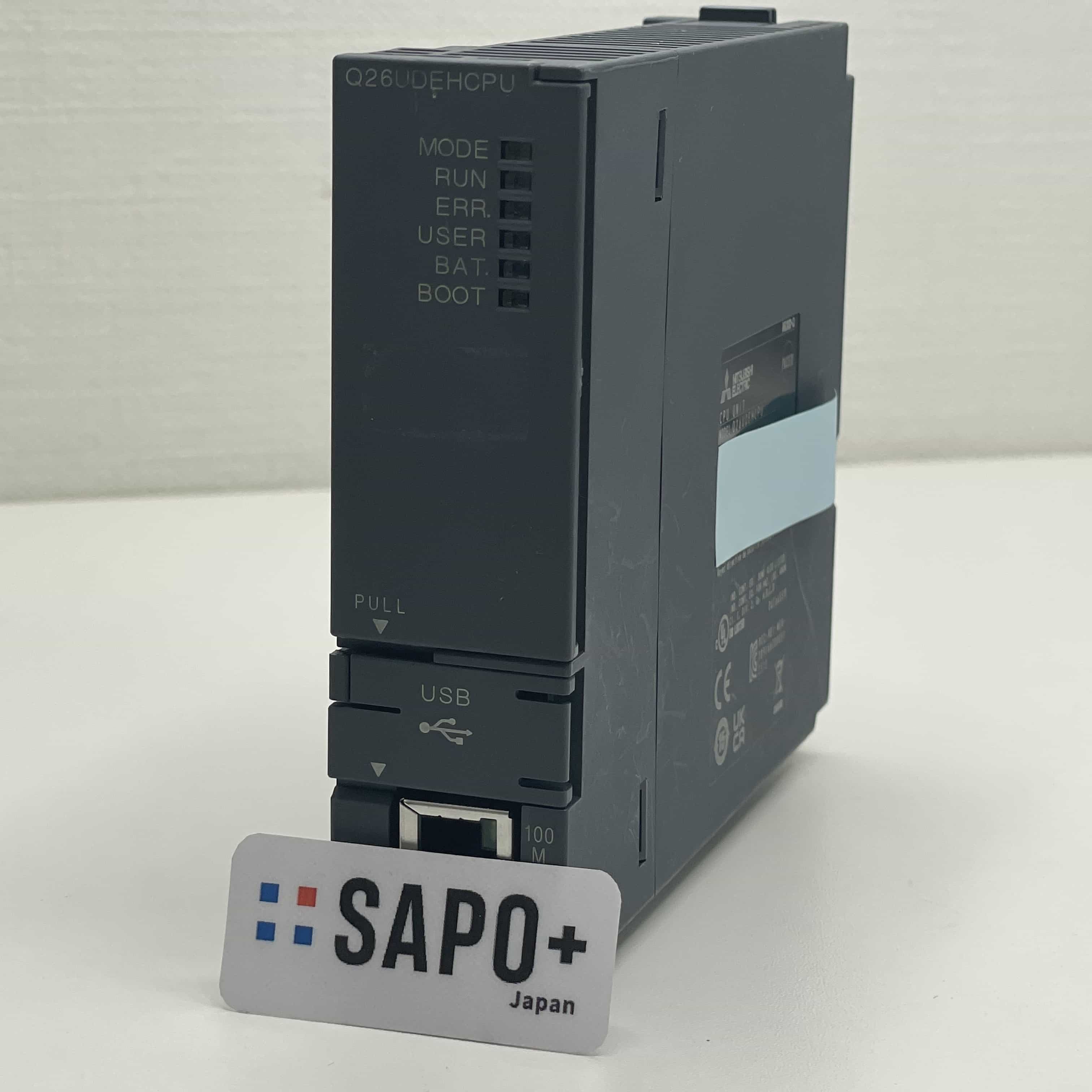 Q26UDEHCPU 本体　三菱電機 Q26UDEHCPU 2023年製 初期化済 Ethernet内蔵PLC CPUユニット 三菱電機